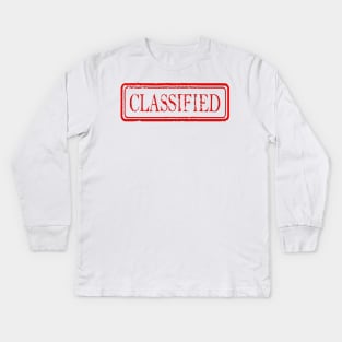 Classified Kids Long Sleeve T-Shirt